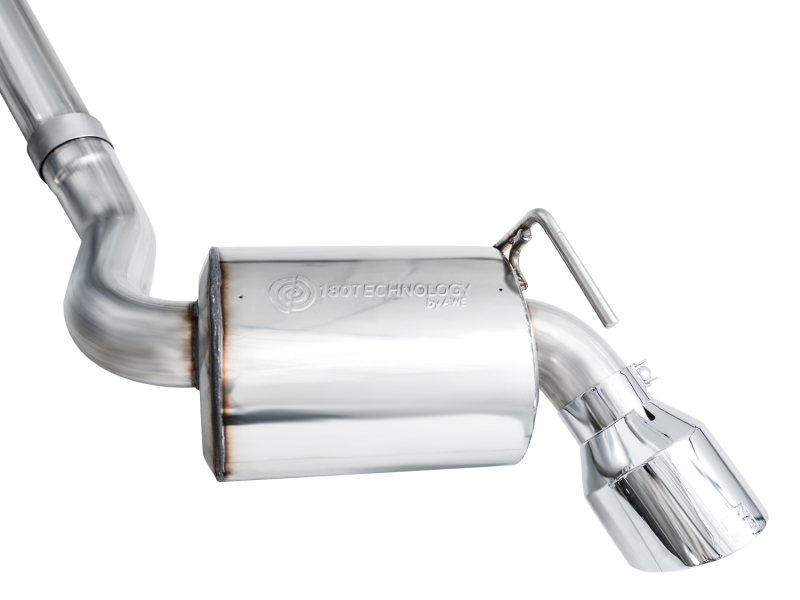 Nissan Z Performance Exhaust - AWE Tuning - Touring Edition, Dual Exit, Cat Back - Chrome Silver - `23-`27